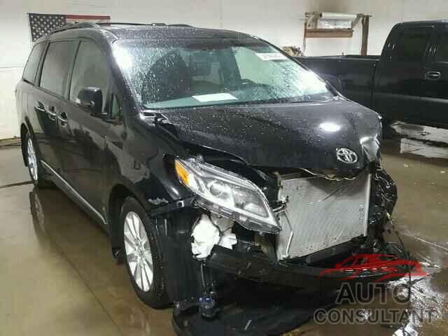 TOYOTA SIENNA 2015 - 5TDYK3DC1FS558027