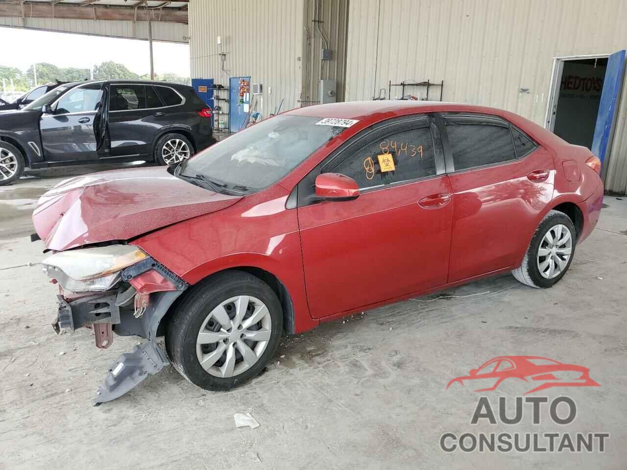 TOYOTA COROLLA 2019 - 5YFBURHE6KP935405