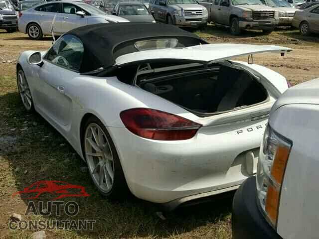 PORSCHE BOXSTER 2016 - WP0CC2A88GS152661