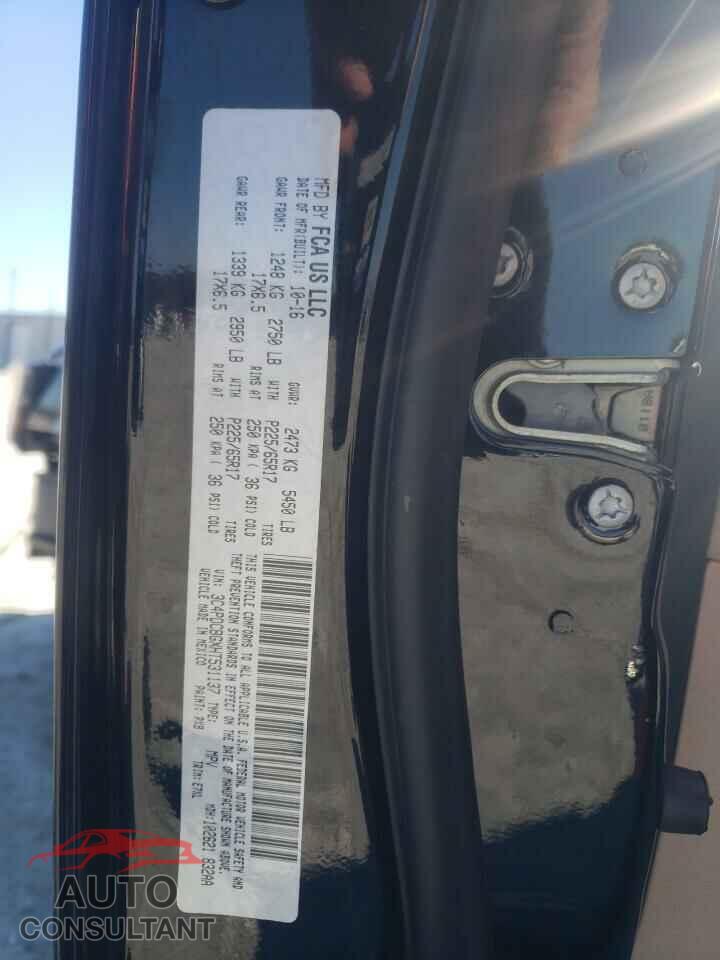 DODGE JOURNEY 2017 - 3C4PDCBGXHT531137
