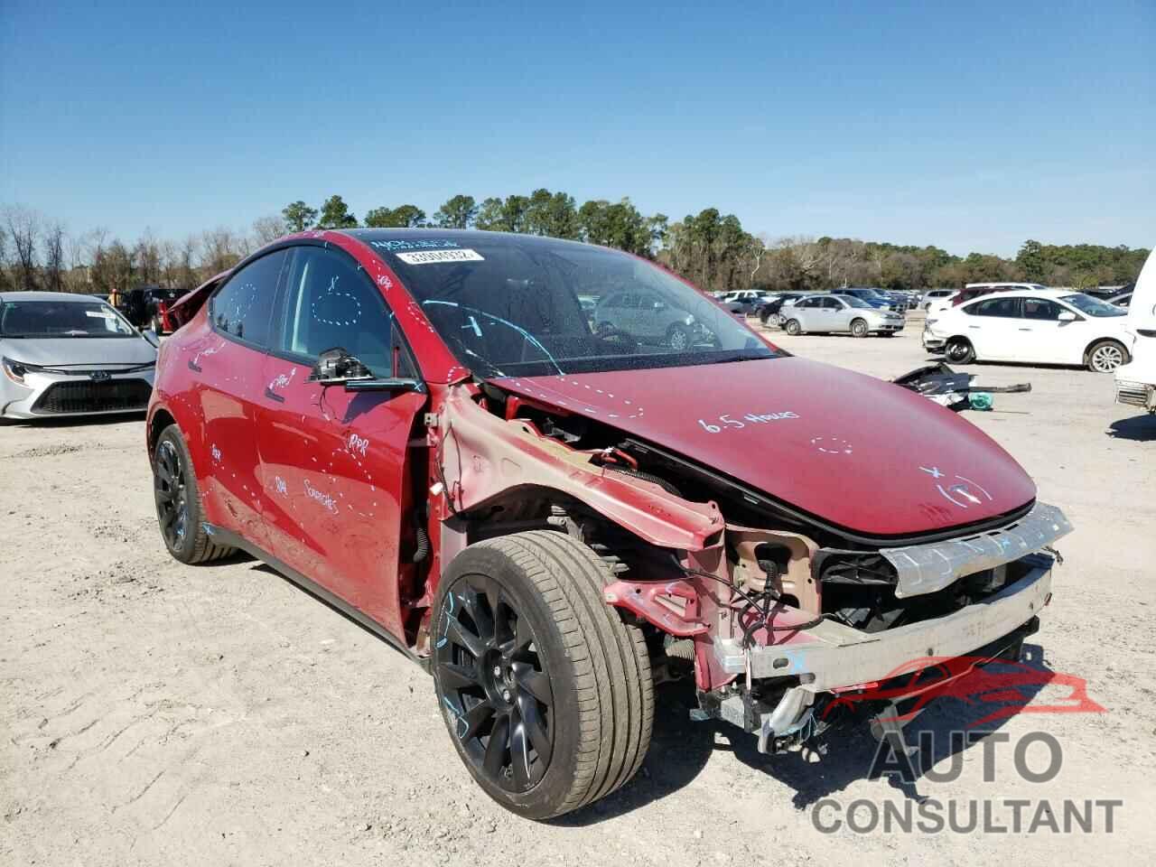 TESLA MODEL Y 2021 - 5YJYGDEE2MF129603