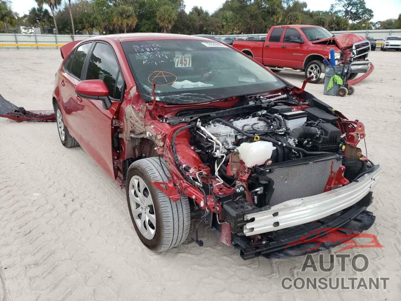 TOYOTA COROLLA 2021 - 5YFEPMAE7MP223599