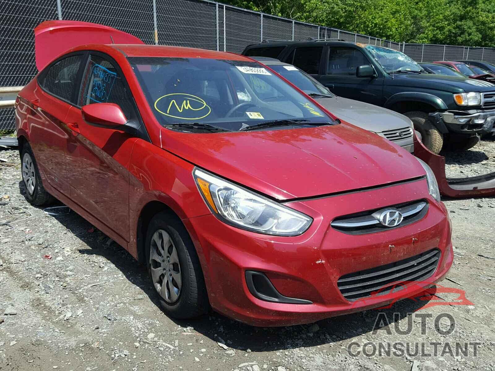 HYUNDAI ACCENT 2016 - KMHCT4AE2GU953331
