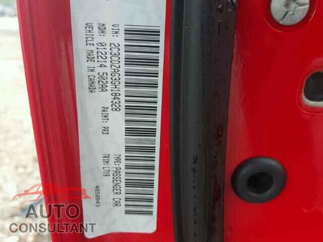 DODGE CHALLENGER 2016 - 2C3CDZAG3GH184328
