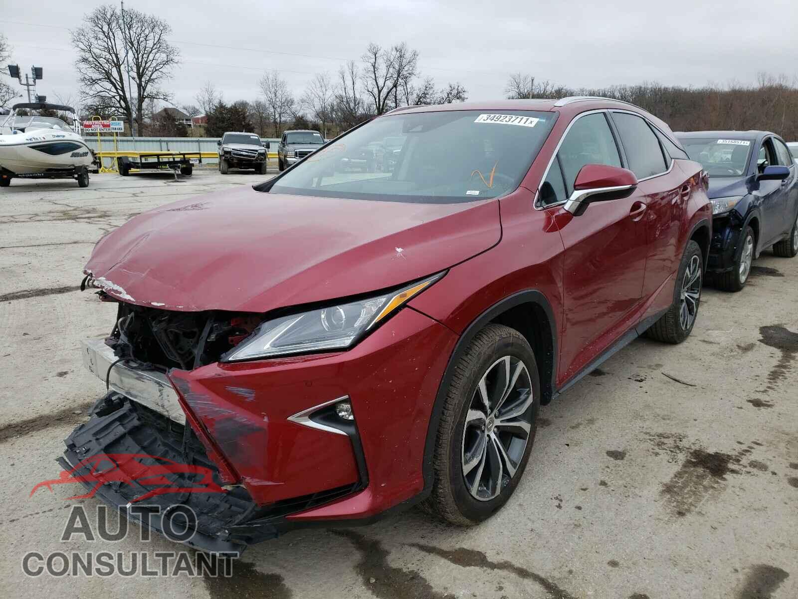 LEXUS RX350 2017 - 2T2BZMCA9HC087677