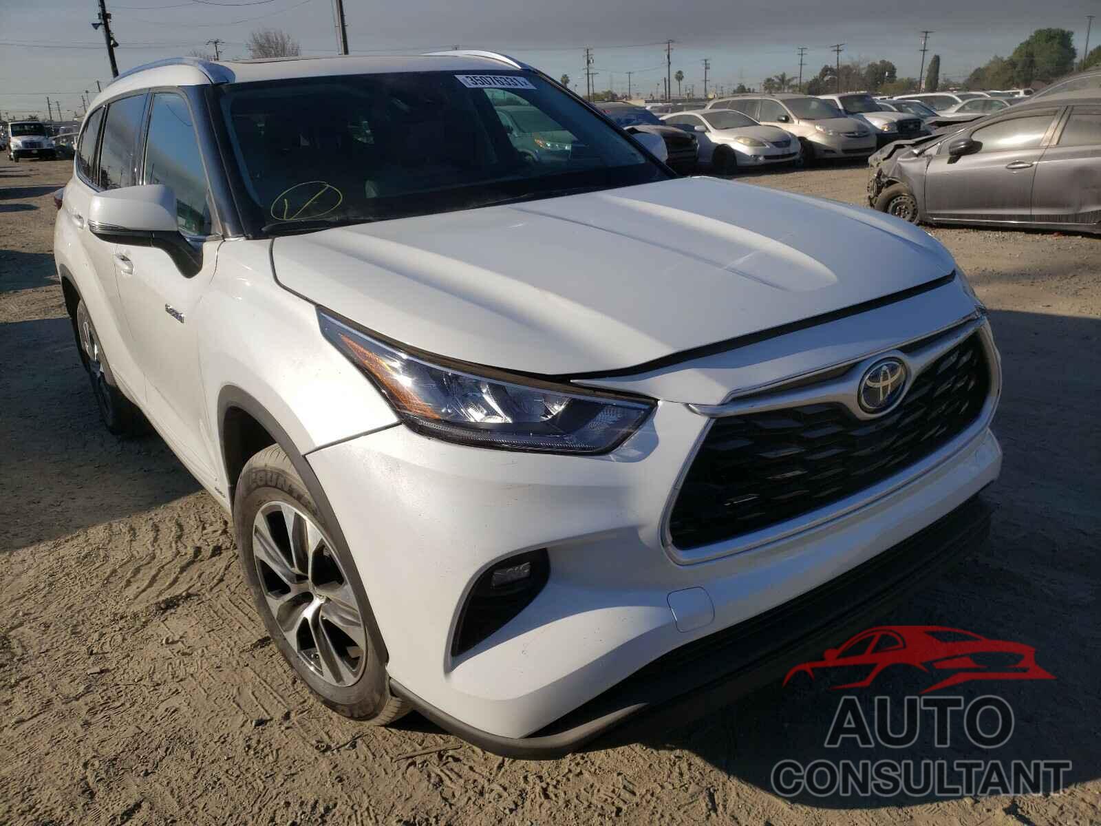 TOYOTA HIGHLANDER 2020 - 5TDGBRCH2LS511371