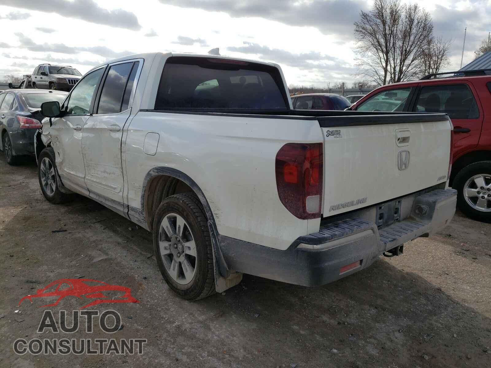 HONDA RIDGELINE 2017 - 5FPYK3F62HB026534