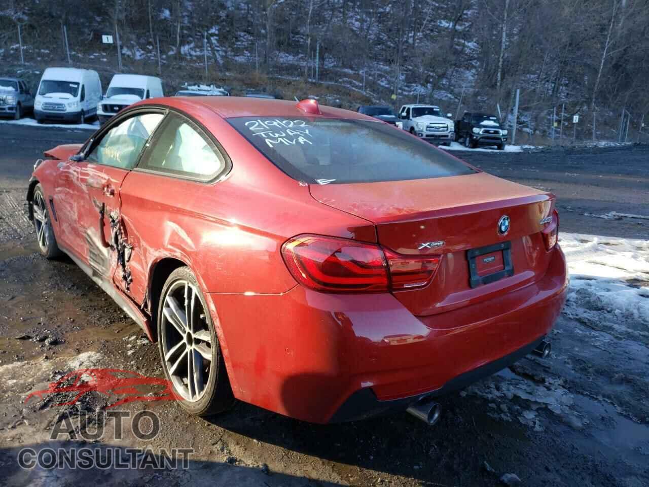 BMW 4 SERIES 2018 - WBA4W9C5XJAC08992