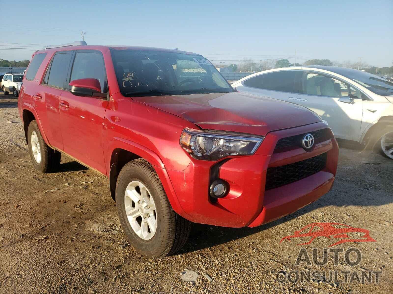 TOYOTA 4RUNNER 2017 - JTEZU5JR0H5154398