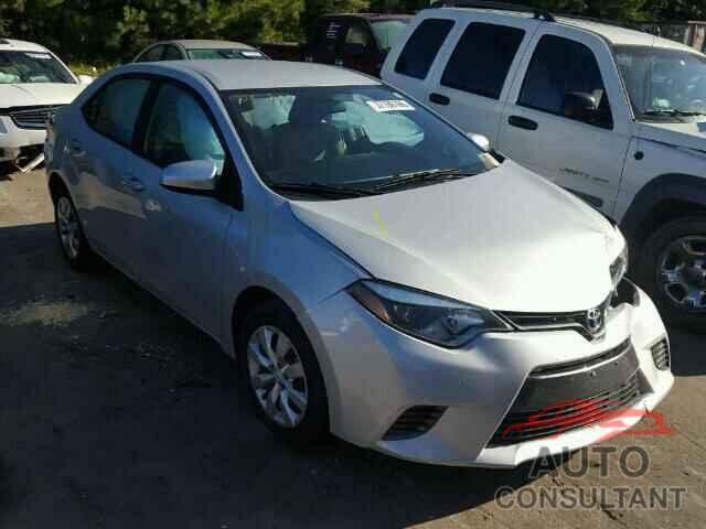 TOYOTA COROLLA 2015 - 2T1BURHE1FC356067