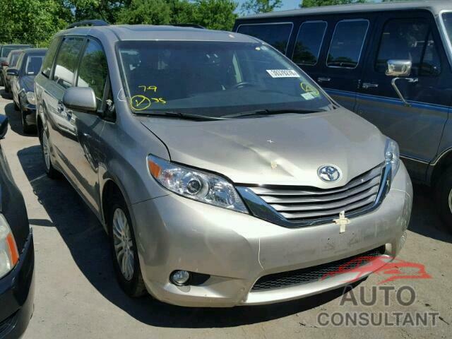 TOYOTA SIENNA 2015 - 5TDYK3DC2FS547926