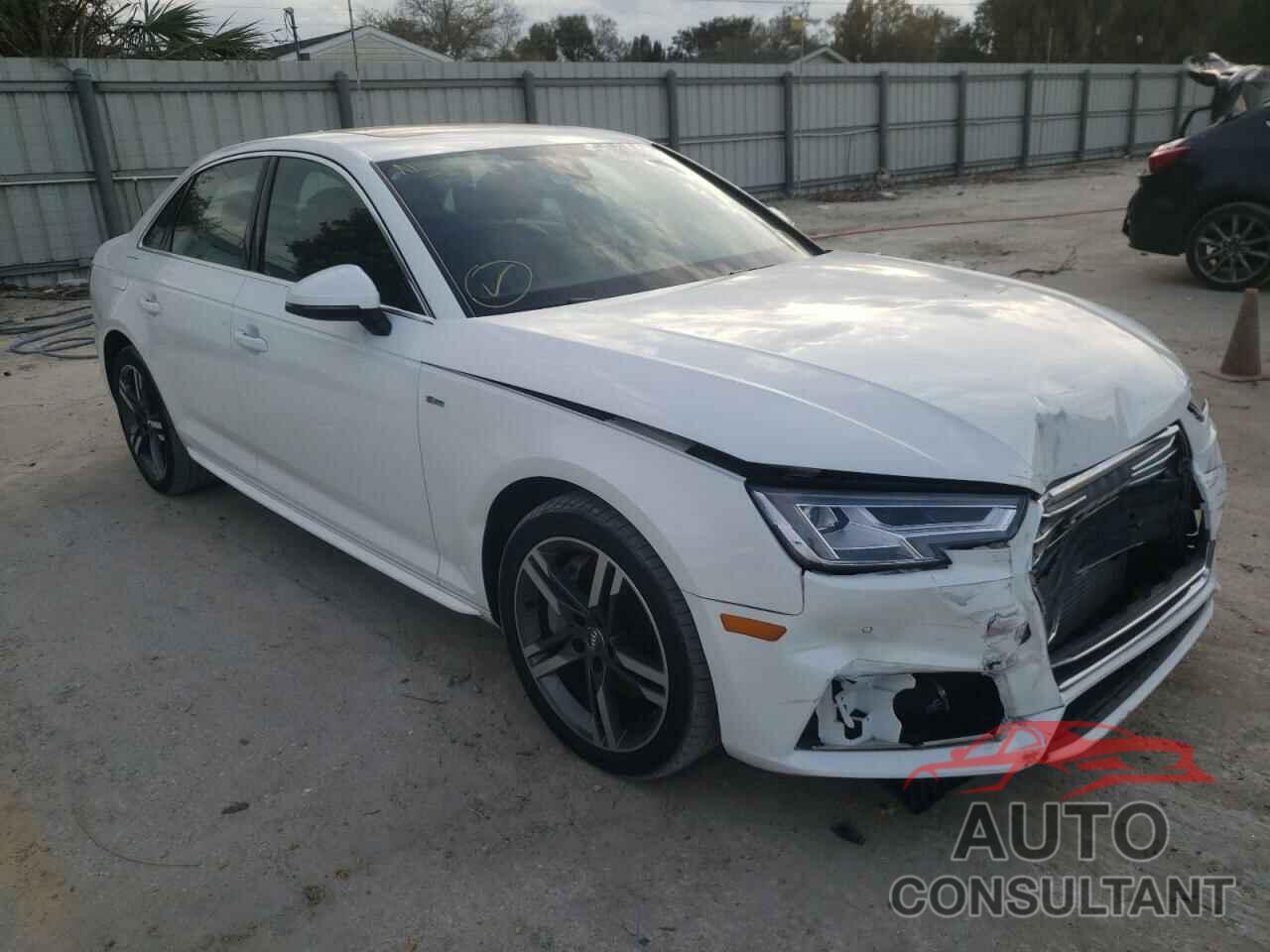 AUDI A4 2018 - WAUENAF42JA198600