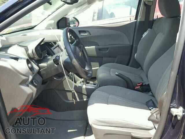 CHEVROLET SONIC 2015 - 1G1JC5SH3F4138962