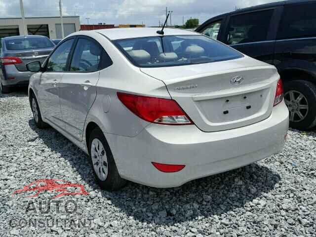 HYUNDAI ACCENT 2016 - KMHCT4AE5GU943196