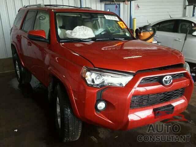 TOYOTA 4RUNNER 2015 - JTEBU5JR3F5232896