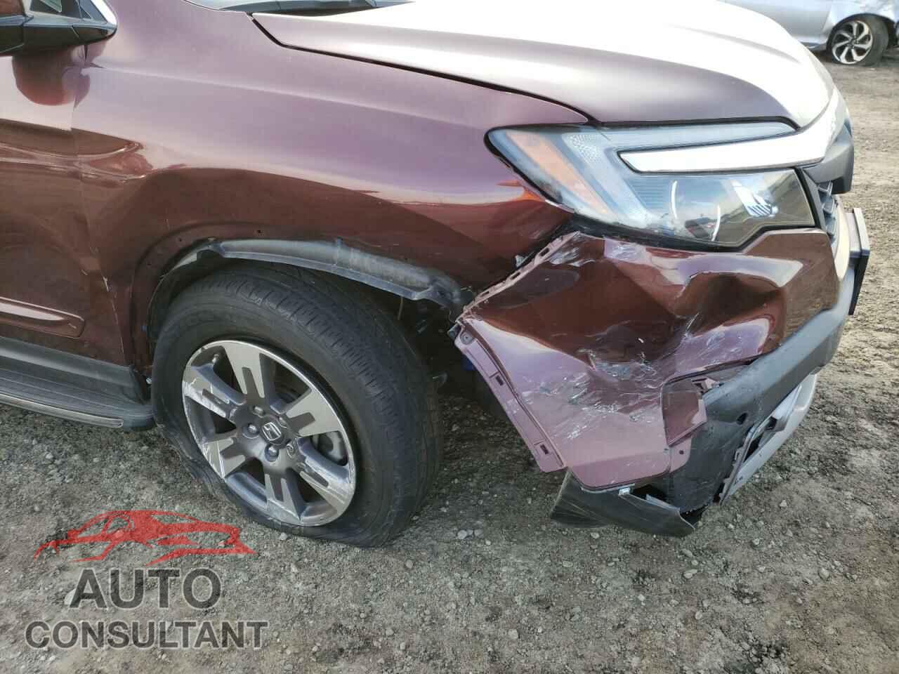 HONDA RIDGELINE 2017 - 5FPYK3F73HB030794