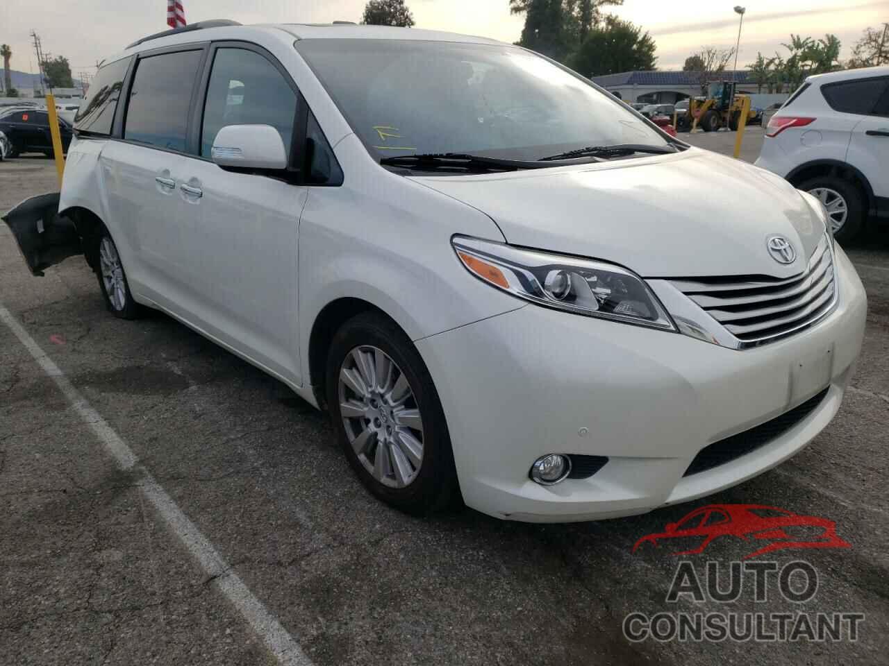 TOYOTA SIENNA 2017 - 5TDYZ3DCXHS827334