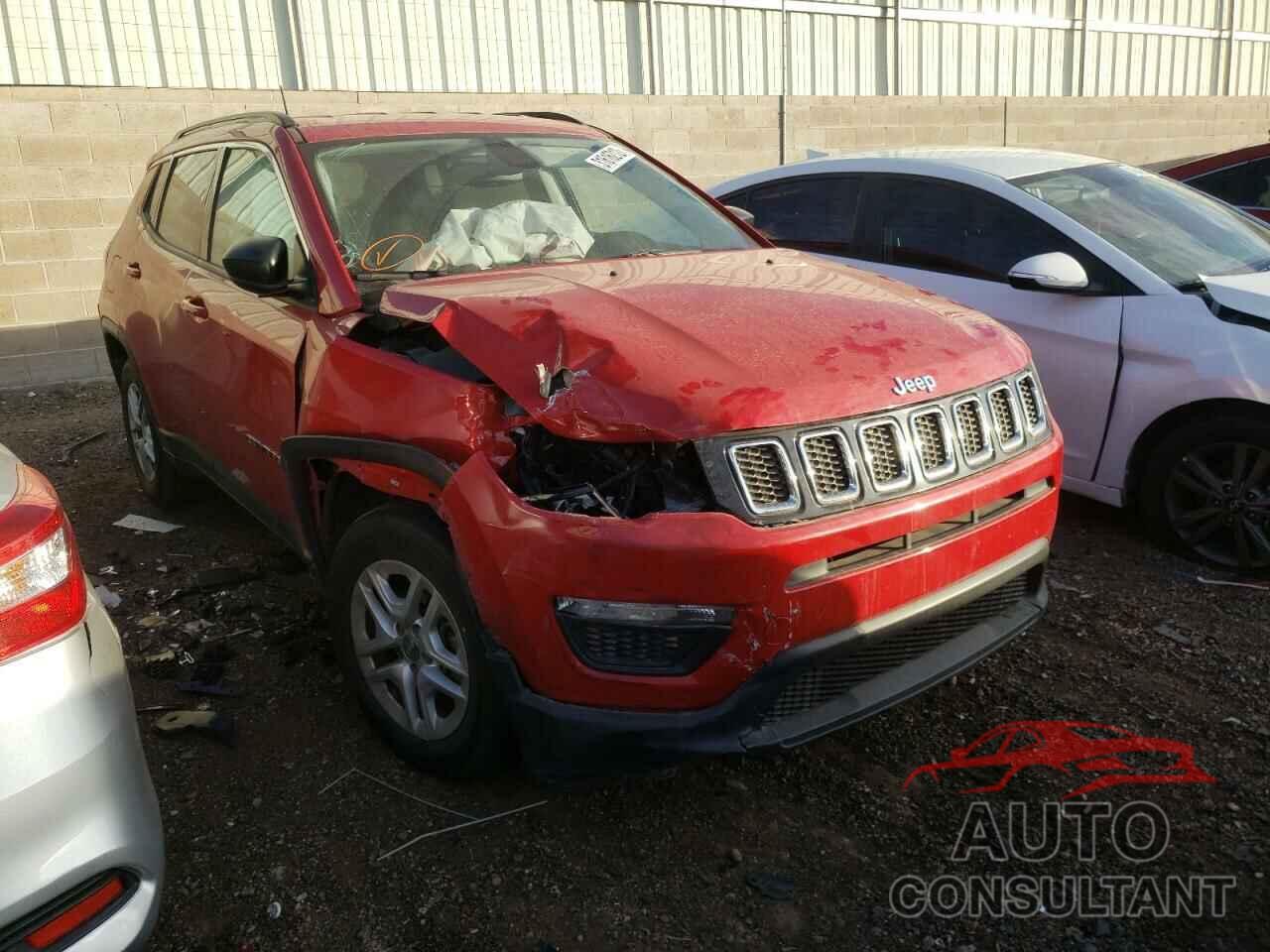 JEEP COMPASS 2019 - 3C4NJCAB1KT637134