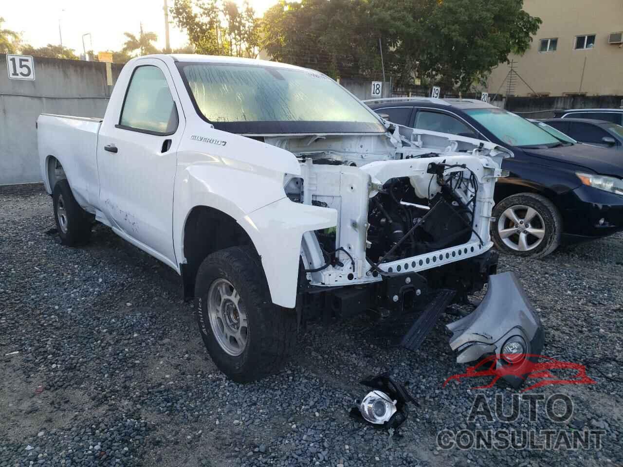 CHEVROLET SILVERADO 2021 - 3GCNWAEF1MG316323