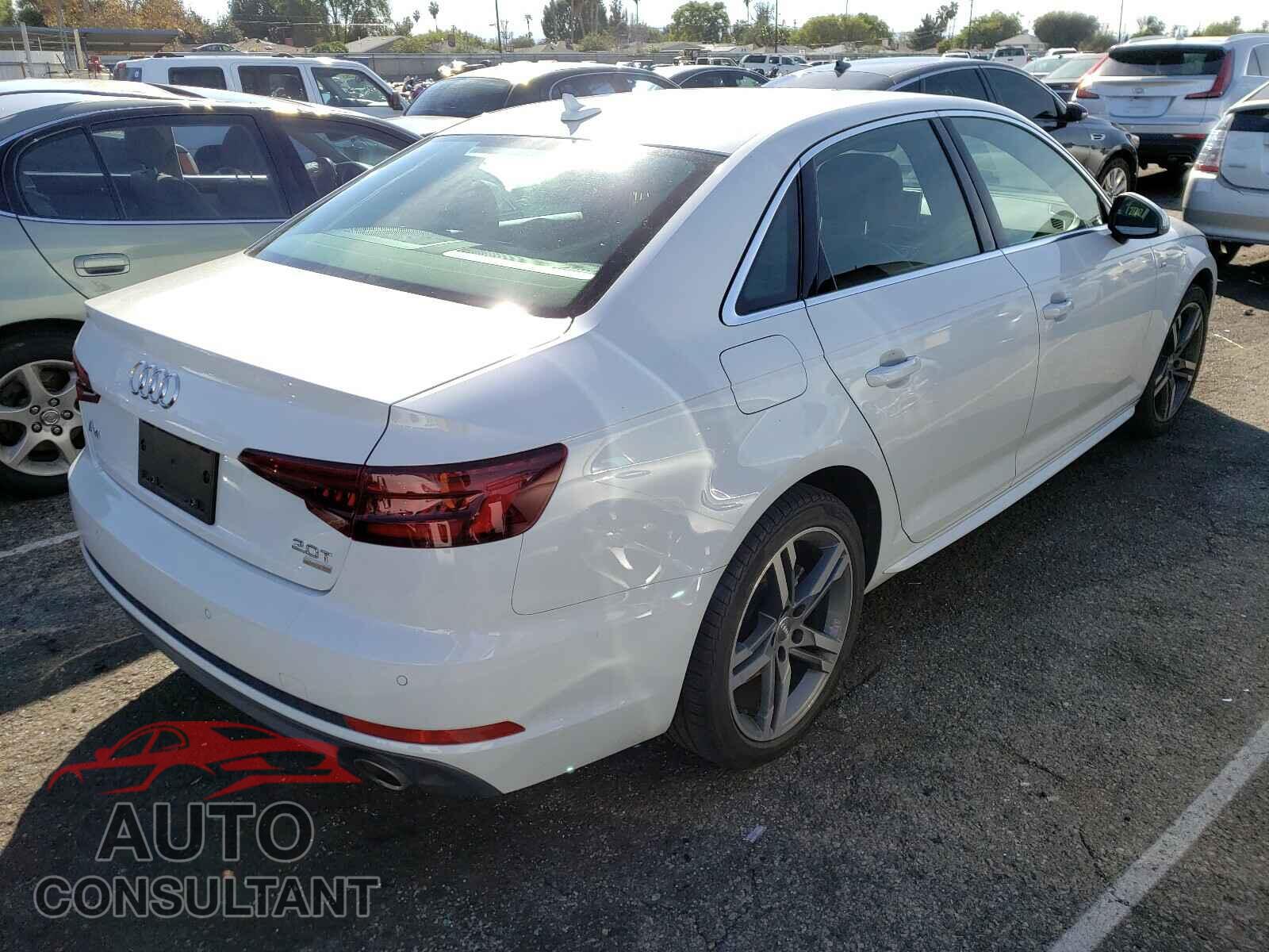AUDI A4 2018 - WAULMAF49JN011047