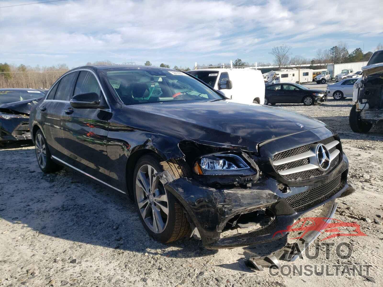 MERCEDES-BENZ C CLASS 2017 - WDDWF4JBXHR253758