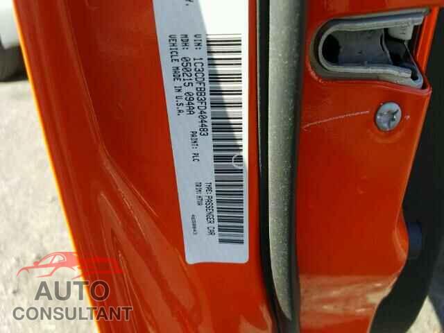 DODGE DART 2015 - 1C3CDFBB3FD404483