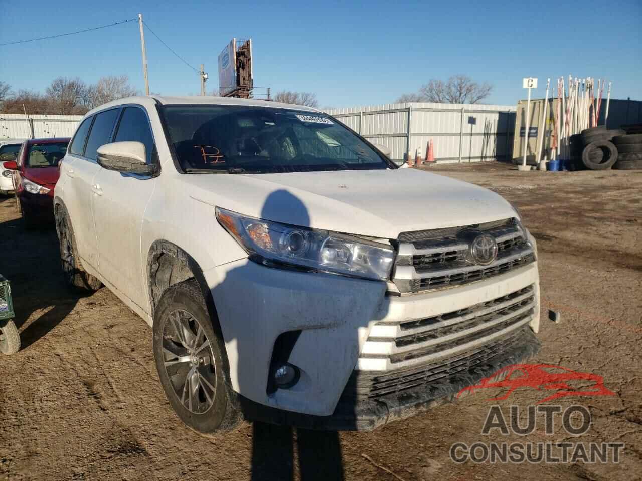 TOYOTA HIGHLANDER 2017 - 5TDZZRFH1HS224742