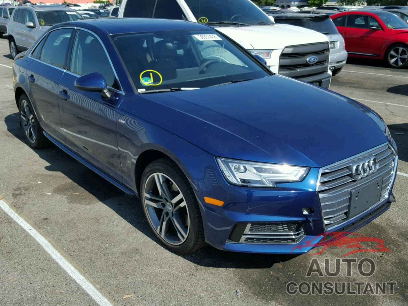 AUDI A4 2017 - WAULMAF46HA148223