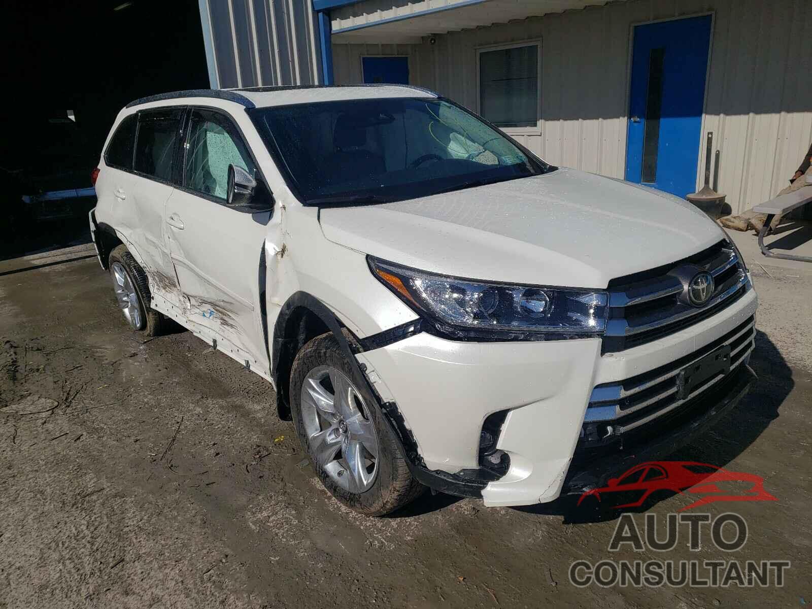 TOYOTA HIGHLANDER 2019 - 5TDDZRFH3KS722992