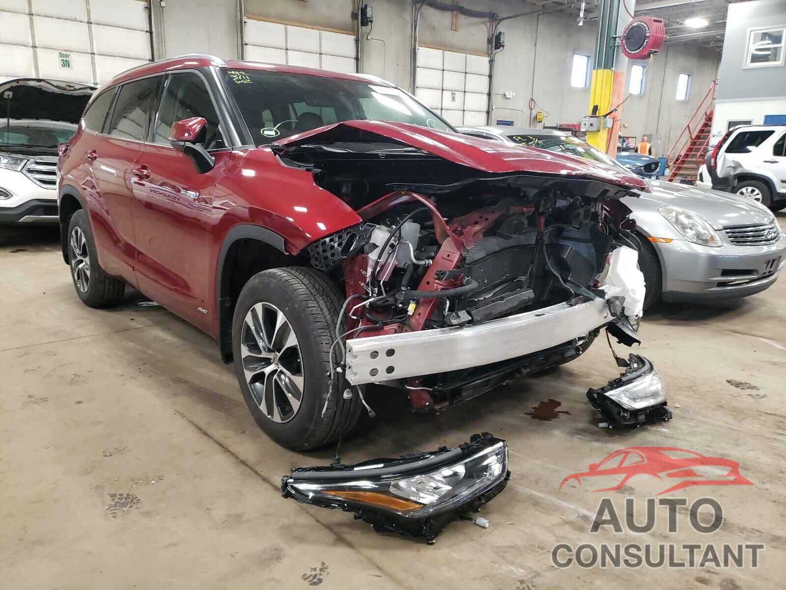 TOYOTA HIGHLANDER 2020 - 5TDGBRCH5LS001130