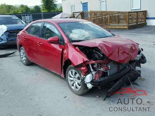 TOYOTA COROLLA 2016 - 2T1BURHE0GC612295