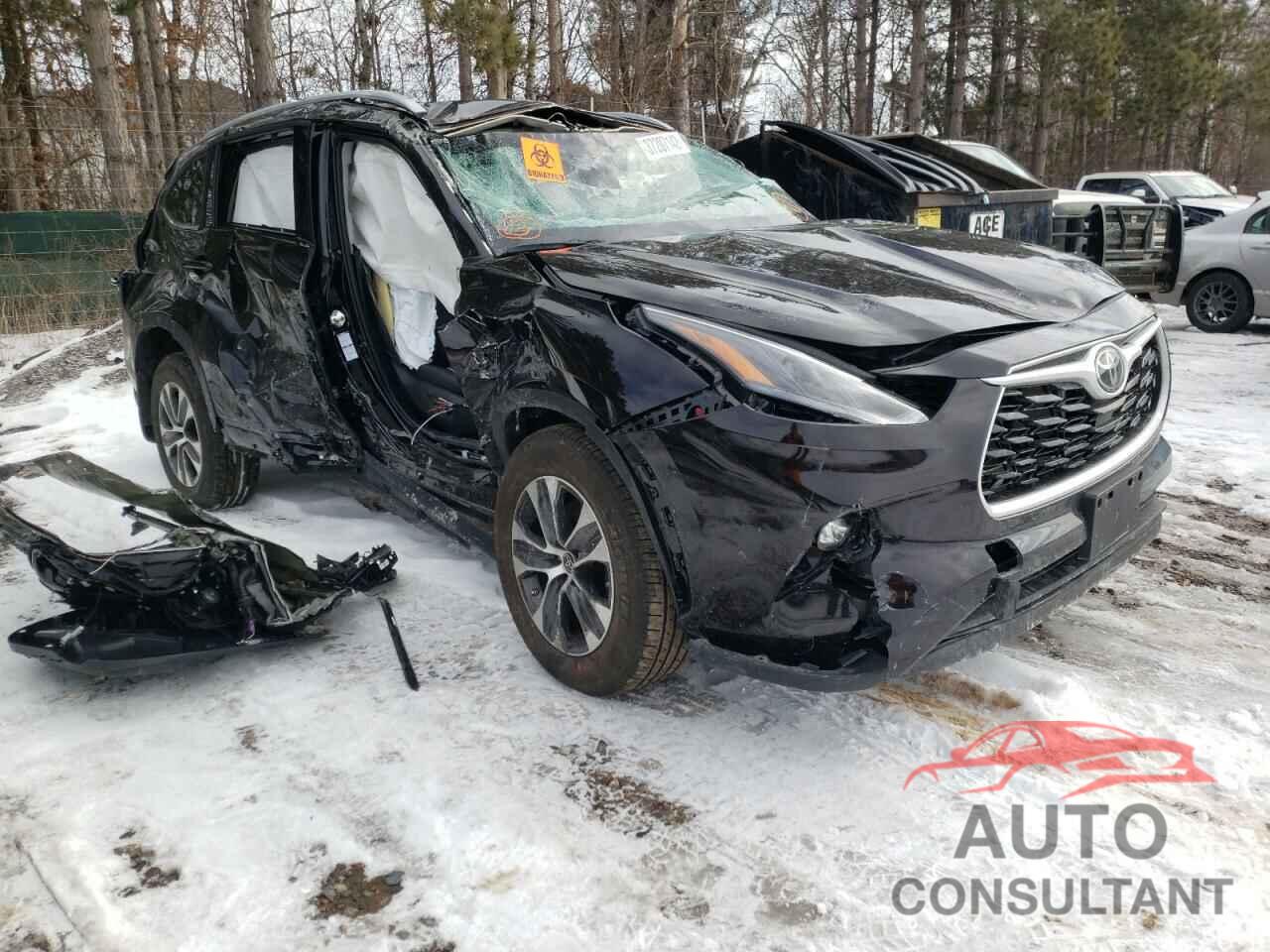 TOYOTA HIGHLANDER 2022 - 5TDGZRBH1NS164194