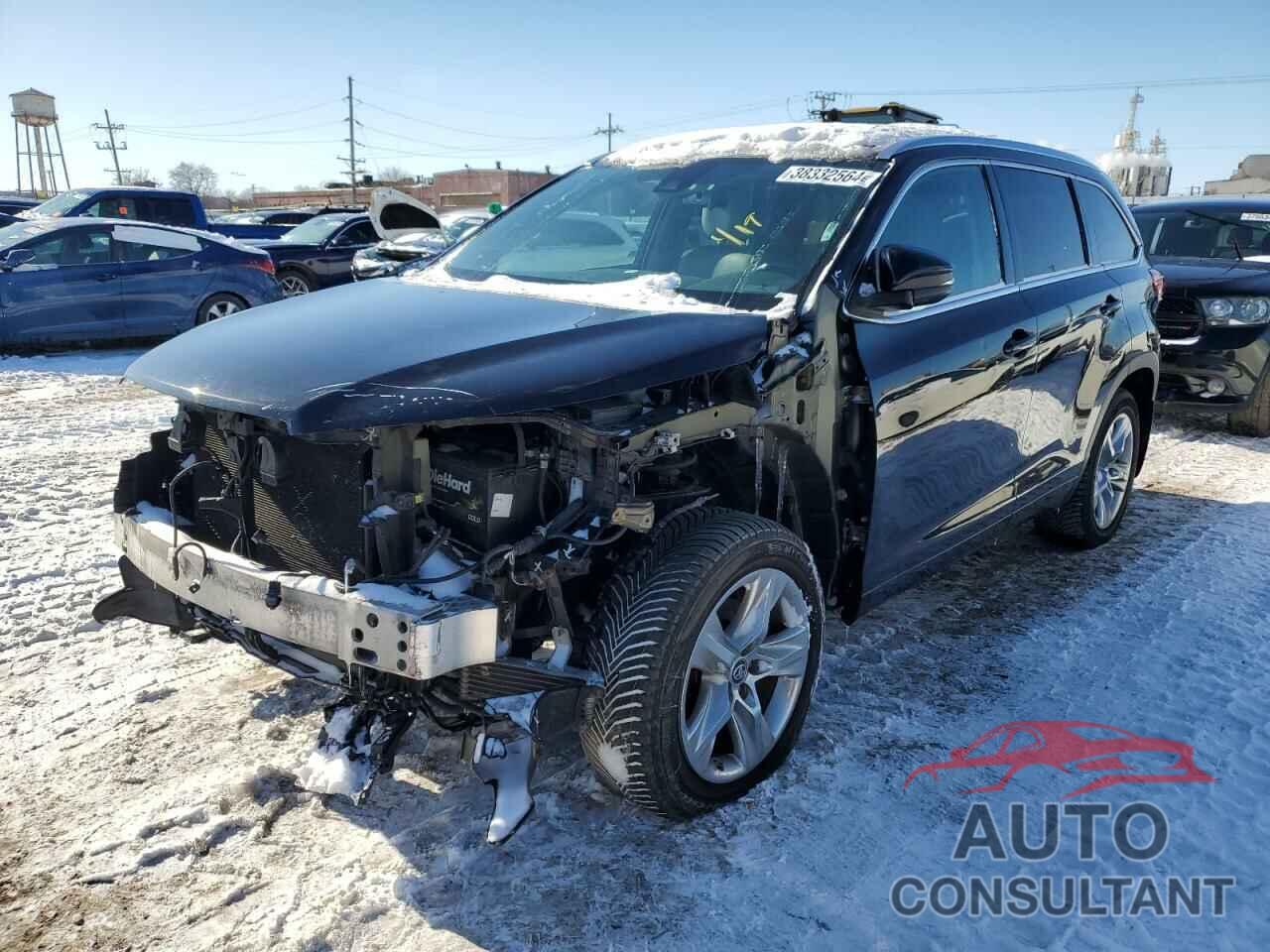 TOYOTA HIGHLANDER 2017 - 5TDDZRFH6HS419486