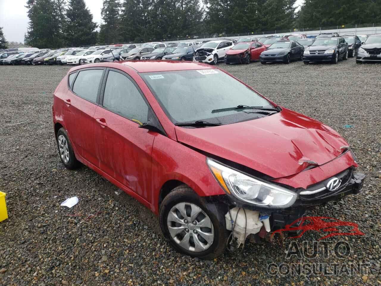 HYUNDAI ACCENT 2017 - KMHCT5AE0HU316526