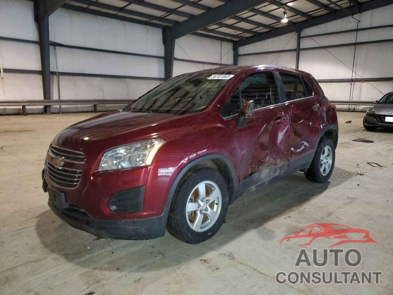 CHEVROLET TRAX 2016 - 3GNCJNSB2GL154364