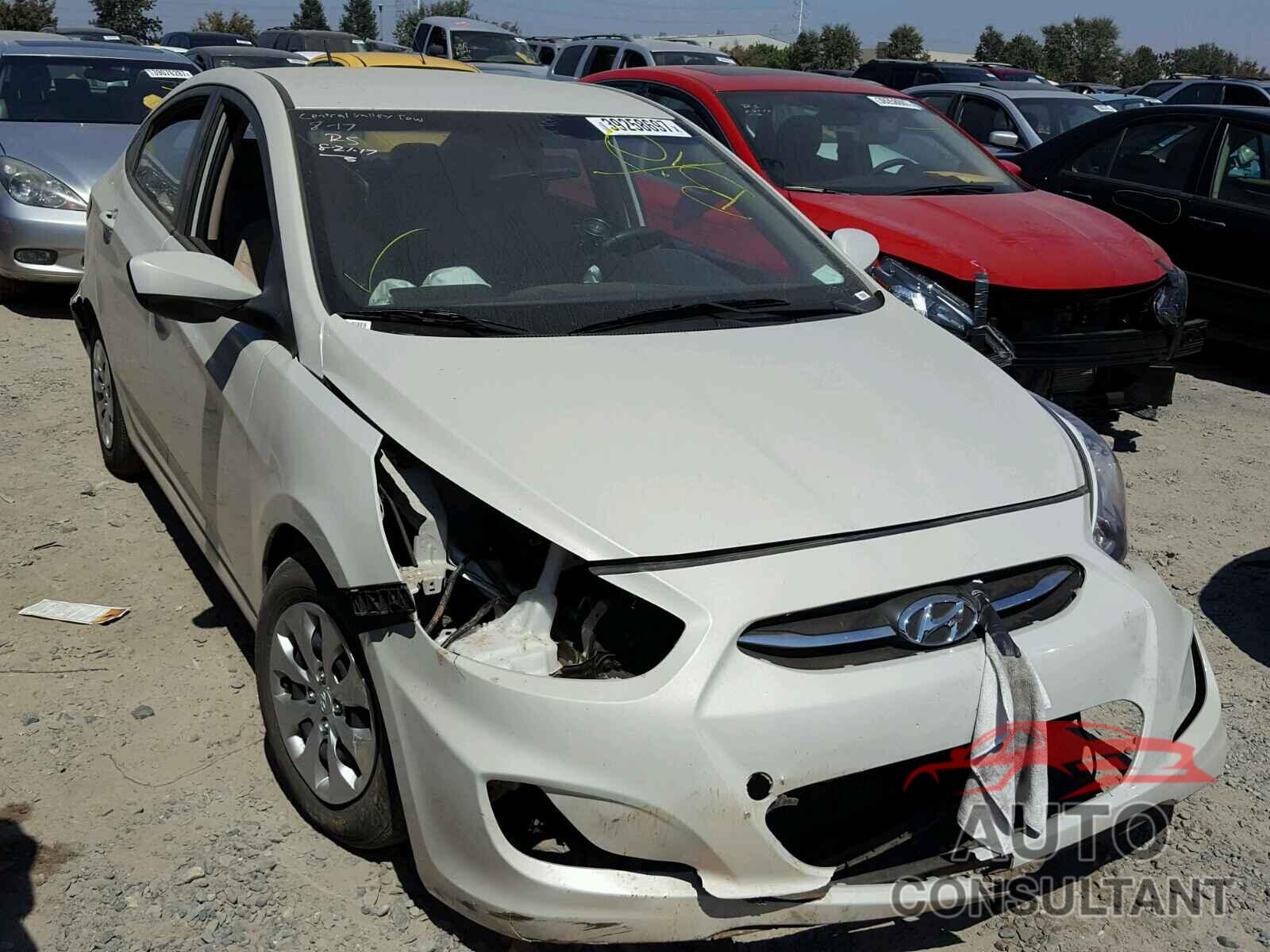 HYUNDAI ACCENT 2016 - KMHCT4AE6GU998028