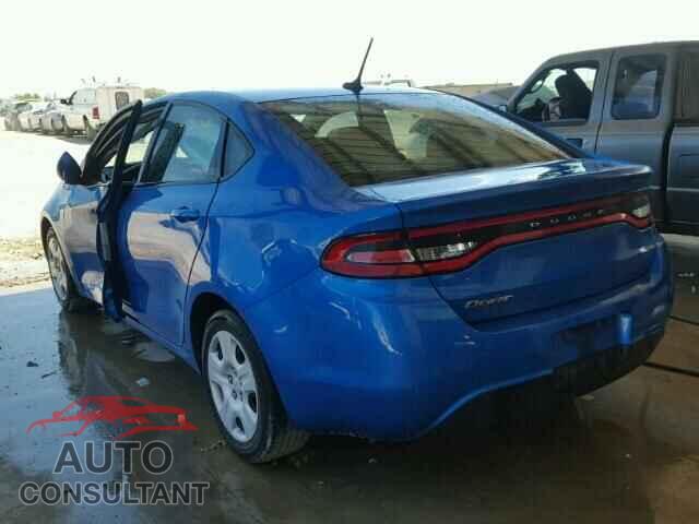 DODGE DART 2015 - 1C3CDFAAXFD416056