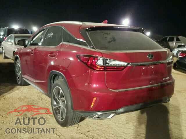 LEXUS RX 2017 - 2T2ZZMCA5HC049622