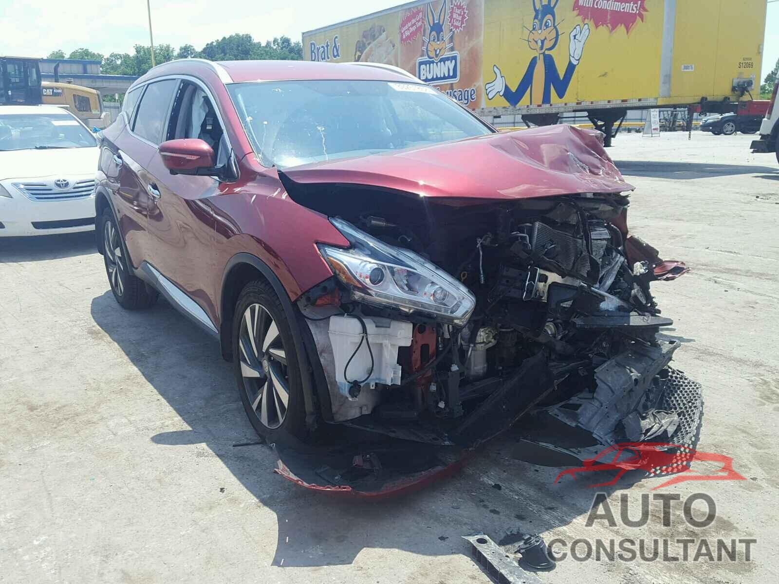 NISSAN MURANO 2015 - 5N1AZ2MG3FN206921