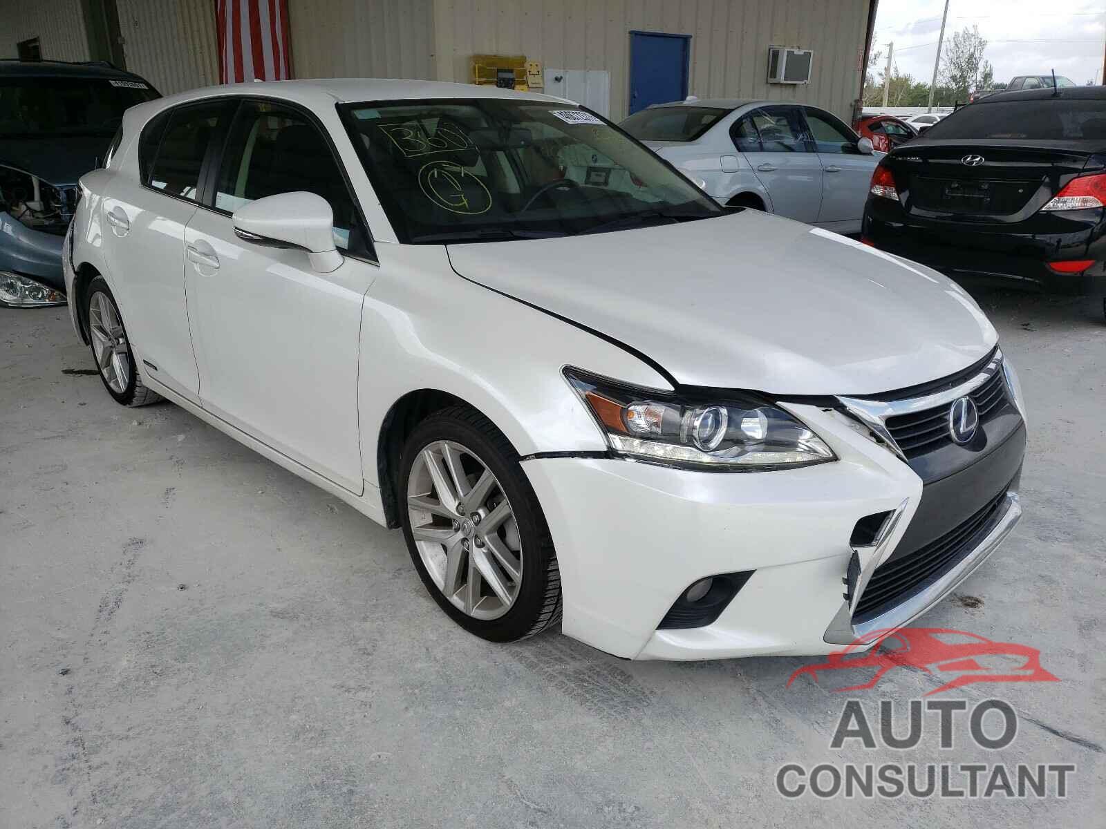 LEXUS CT 200 2017 - JTHKD5BH3H2302216