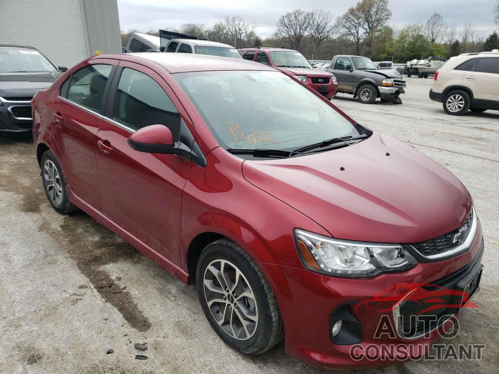 CHEVROLET SONIC 2020 - 1G1JD5SB9L4122656