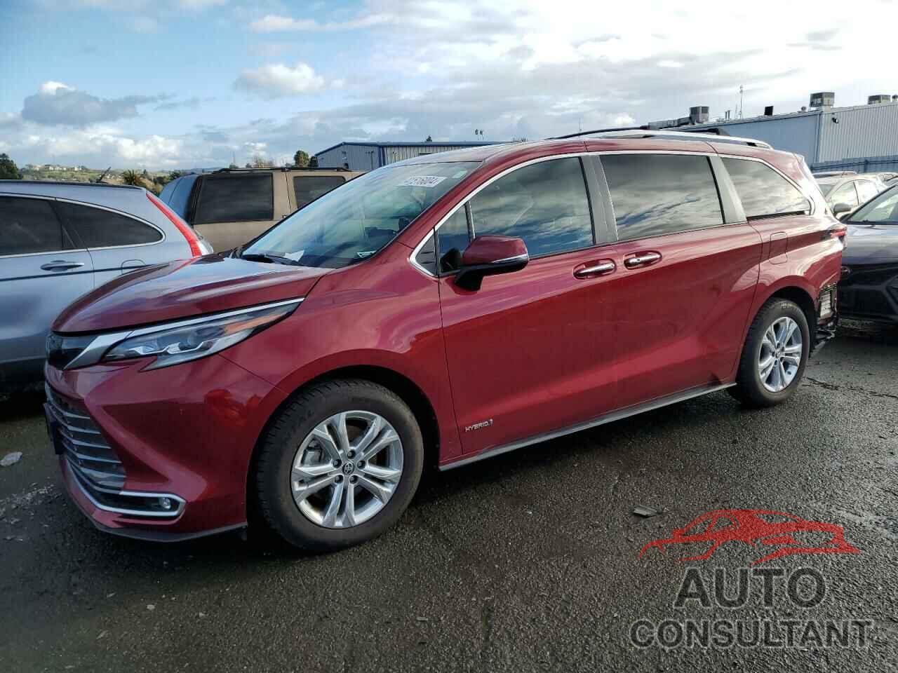 TOYOTA SIENNA 2021 - 5TDESKFC6MS036159