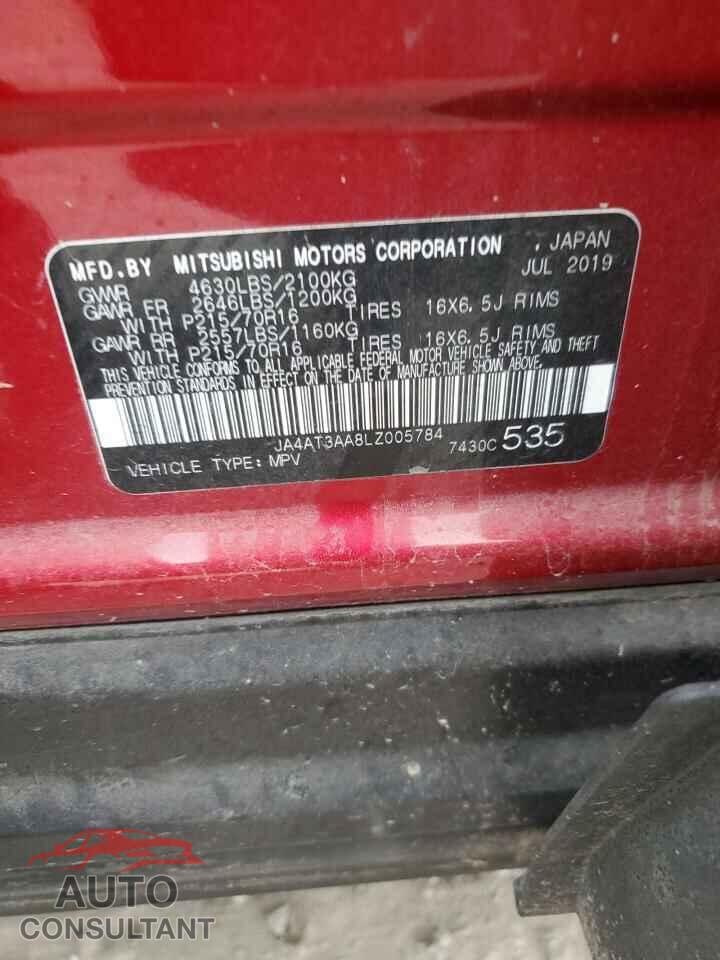 MITSUBISHI ECLIPSE 2020 - JA4AT3AA8LZ005784