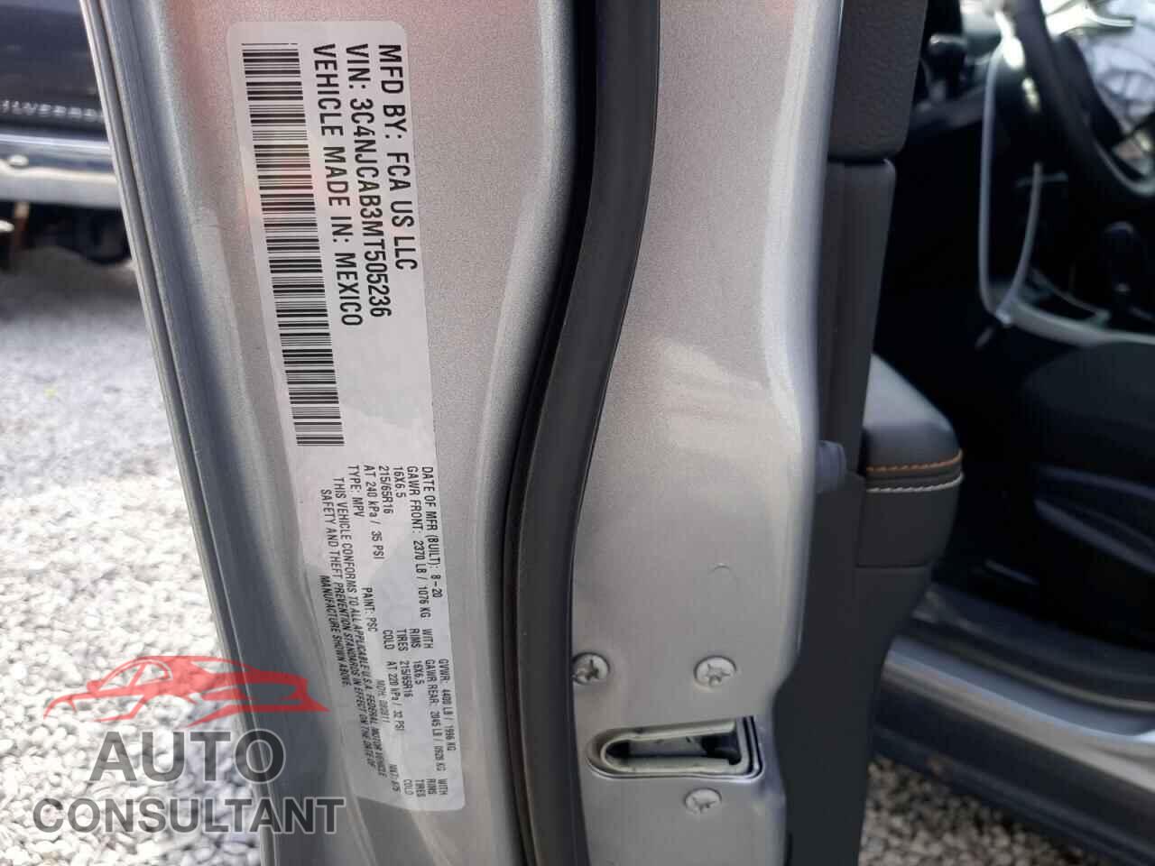 JEEP COMPASS 2021 - 3C4NJCAB3MT505236