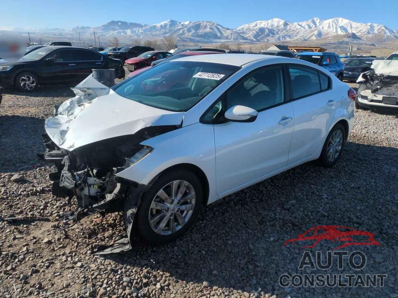 KIA FORTE 2015 - KNAFX4A60F5383642