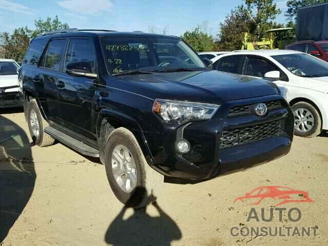 TOYOTA 4RUNNER 2017 - JTEZU5JR0H5154255