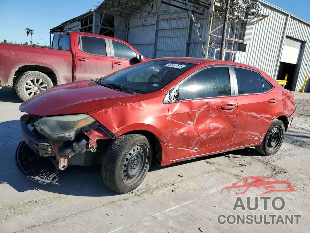 TOYOTA COROLLA 2016 - 5YFBURHE1GP434607