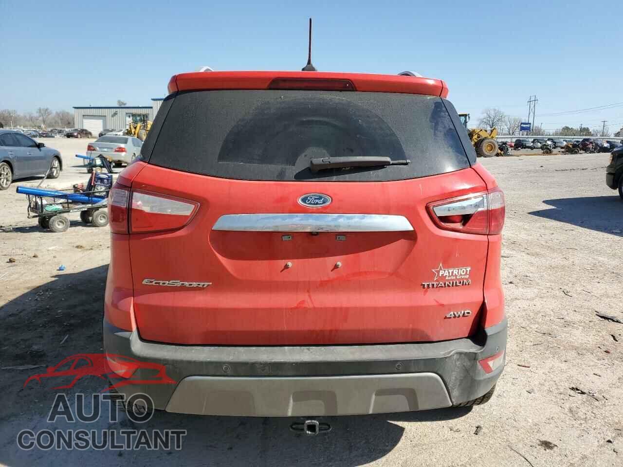 FORD ECOSPORT 2019 - MAJ6S3KL2KC251557