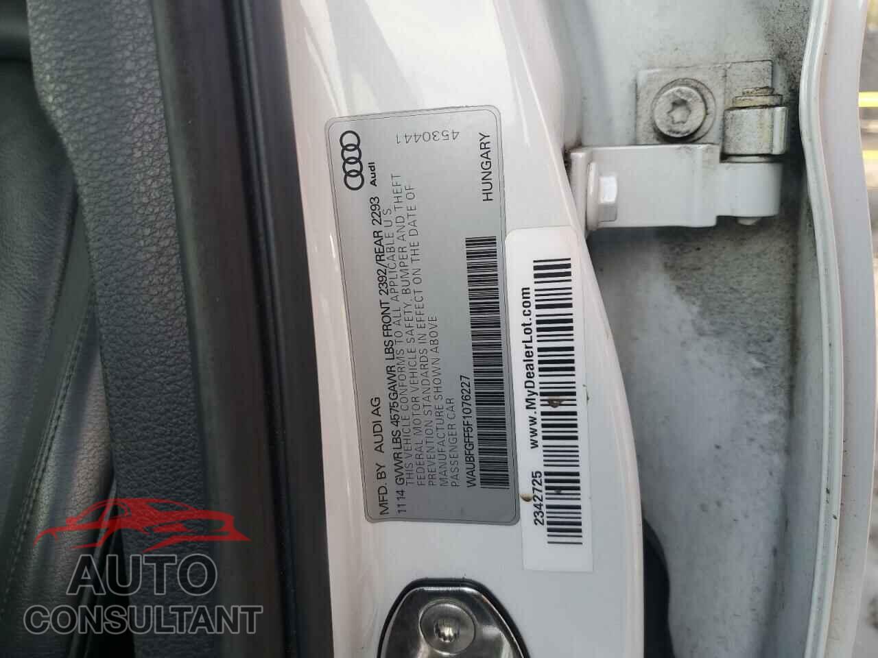 AUDI S3 2015 - WAUBFGFF5F1076227