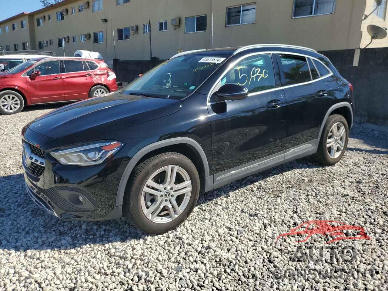 MERCEDES-BENZ GLA-CLASS 2022 - W1N4N4GB3NJ400713